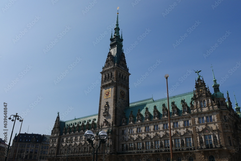 Fototapeta premium Hamburger Rathaus