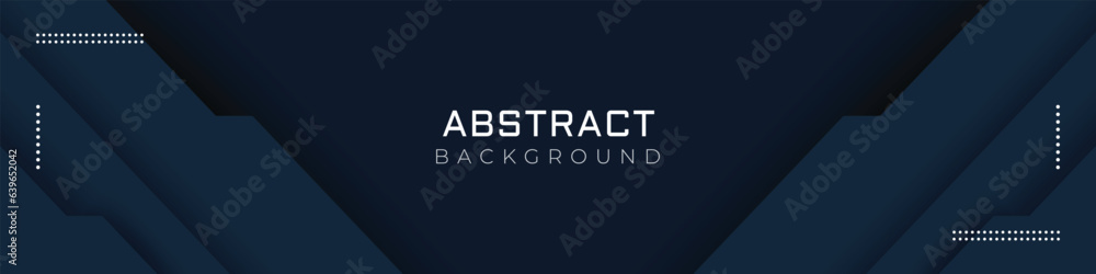 Obraz premium Linkedin banner with simple abstract background