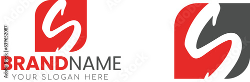 S Logo Letter S Icon Design Vector Illustration brand identity