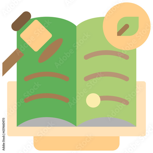 legal for net zero deregulation flat style icons