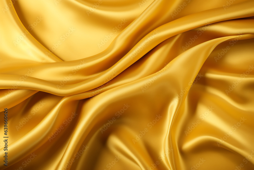 Golden silk fabric cloth background texture Golden silk fabric cloth background texture