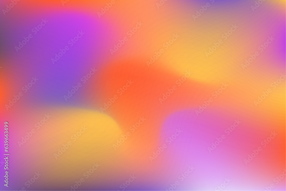 Funky blur wavy abstract colorful background