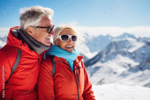 Senior Pair Takes in Breathtaking Views