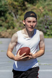 Running with an American Football