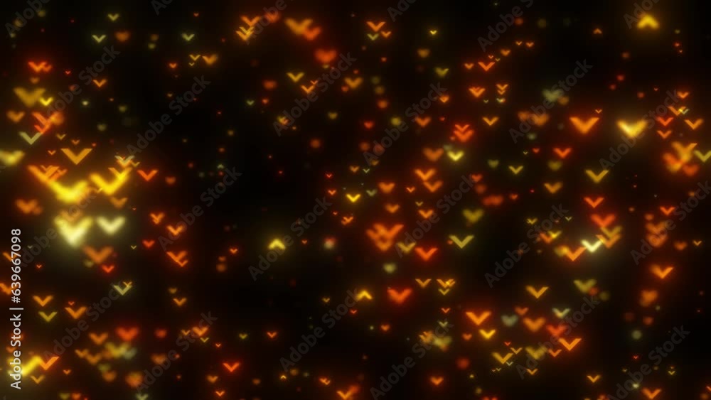 Glittering Triangle Particles and Bokeh Falling Background Seamless Loop Glittering Triangle Particles and Bokeh Falling Background Seamless Loop