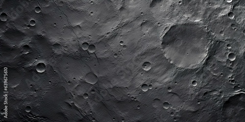 Background with the texture of the surface of a gray moon with craters.