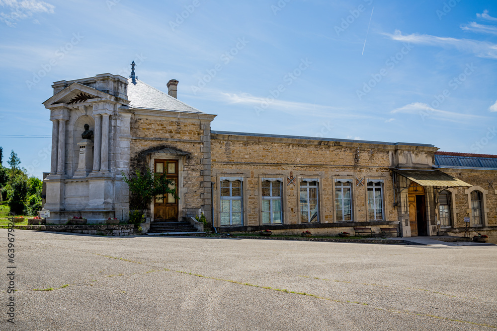 Fototapeta premium Visite de l'uine de soierie