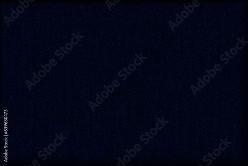 Denim texture pattern grunge print. Grid faded jeans texture background. Blue frayed fabric. Cloth navy blue apparel fabric pattern, realistic vector. Blue jeans  structure, modern denim material photo