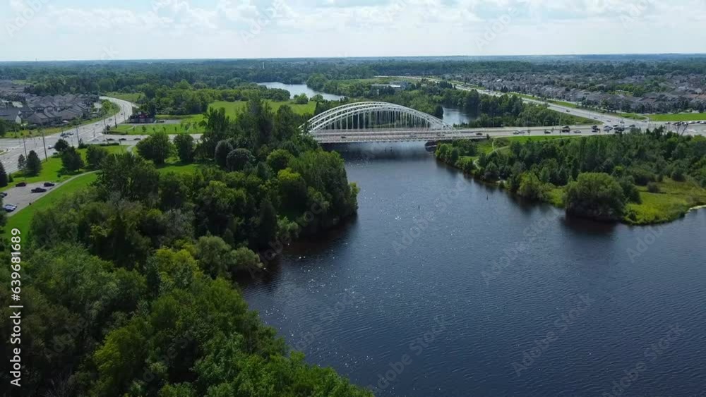 The Beautiful Vimy Bridge in Barrhaven The Beautiful Vimy Bridge in Barrhaven