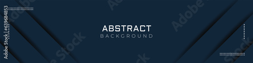 Linkedin banner with abstract background