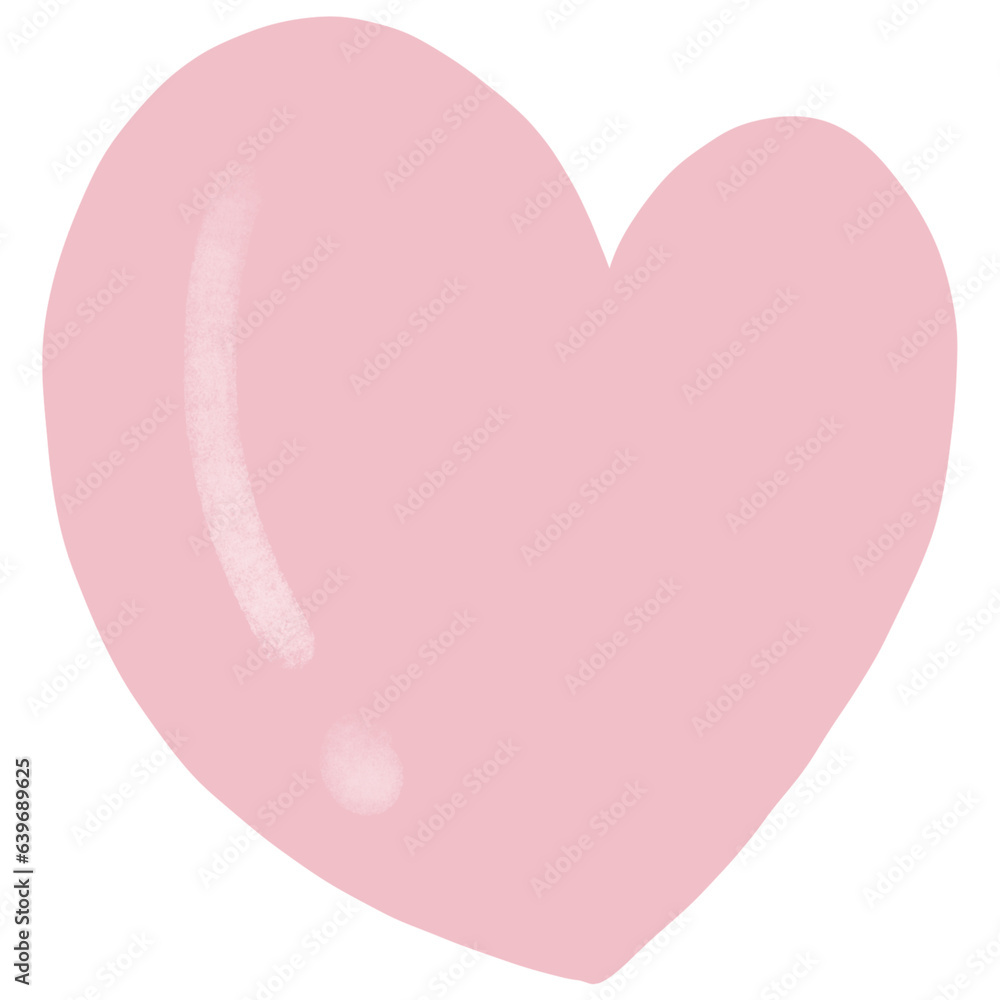 pink heart 