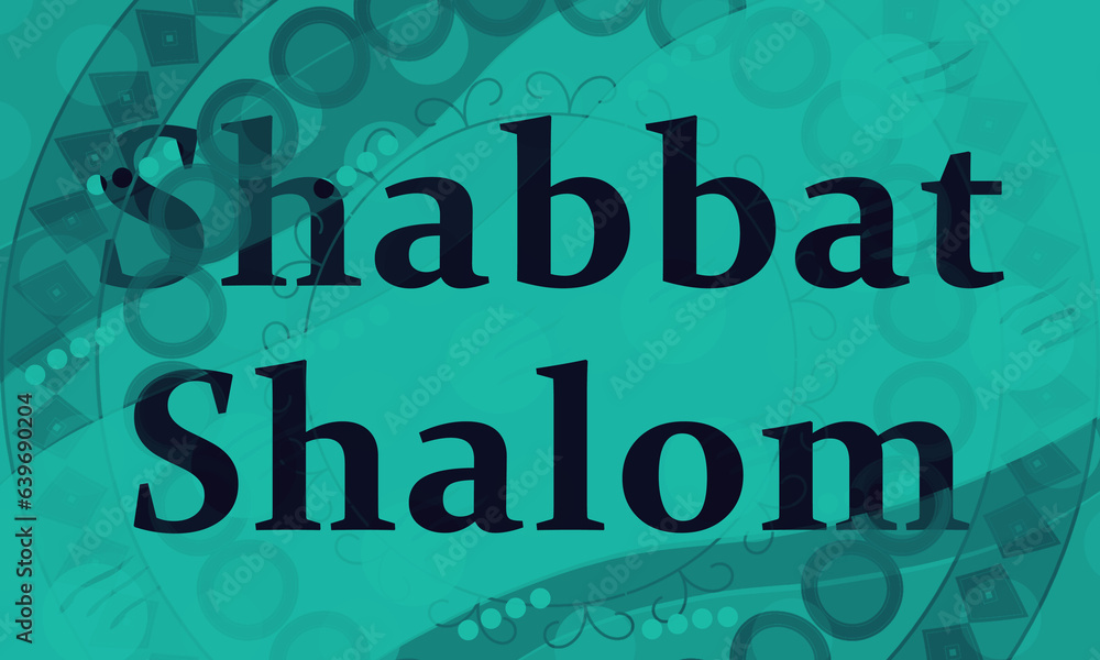 Fototapeta premium Shabbat Shalom