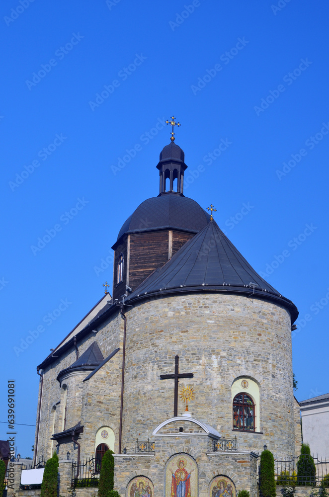 The oldest medieval orthodox church in Kamianets-Podylskiy city, Ukraine