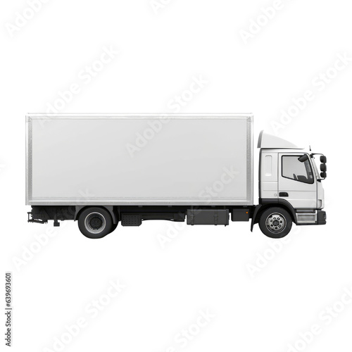 Truck isolated on transparent background. Generative ai © Achira22