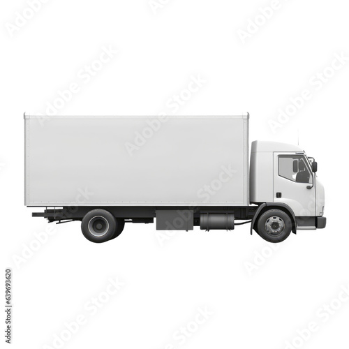 Truck isolated on transparent background. Generative ai © Achira22