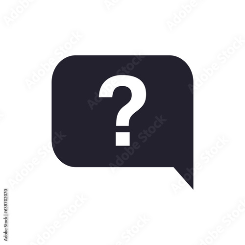 Question Mark Sign Icon. Question Mark Symbol Button