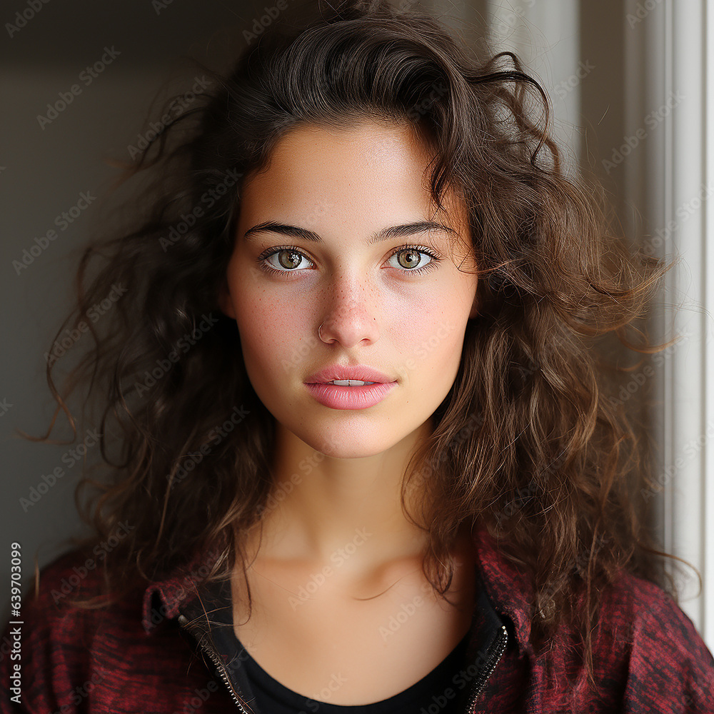 portrait of a woman - generative ai portrait of a woman - generative ai