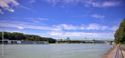 Photography Danube River in Bratislava