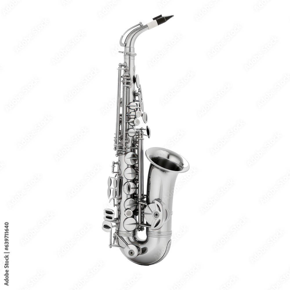 Fototapeta premium saxophone isolated on transparent