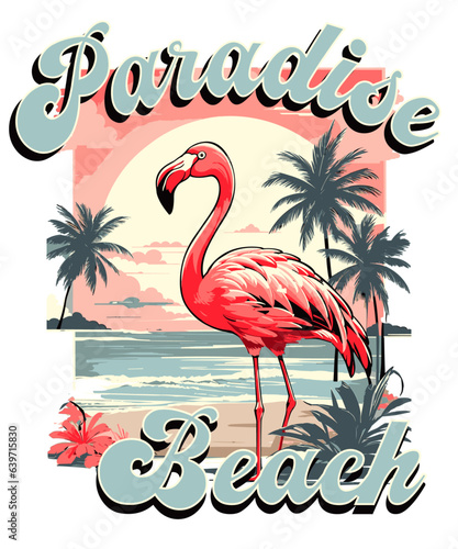 t-shirt paradise beach
