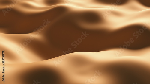 Desert Background, 3d Desert Render © HalukYakup