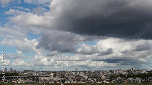 空・青空・タイムラプス