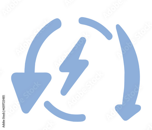 solar energy icon set eps