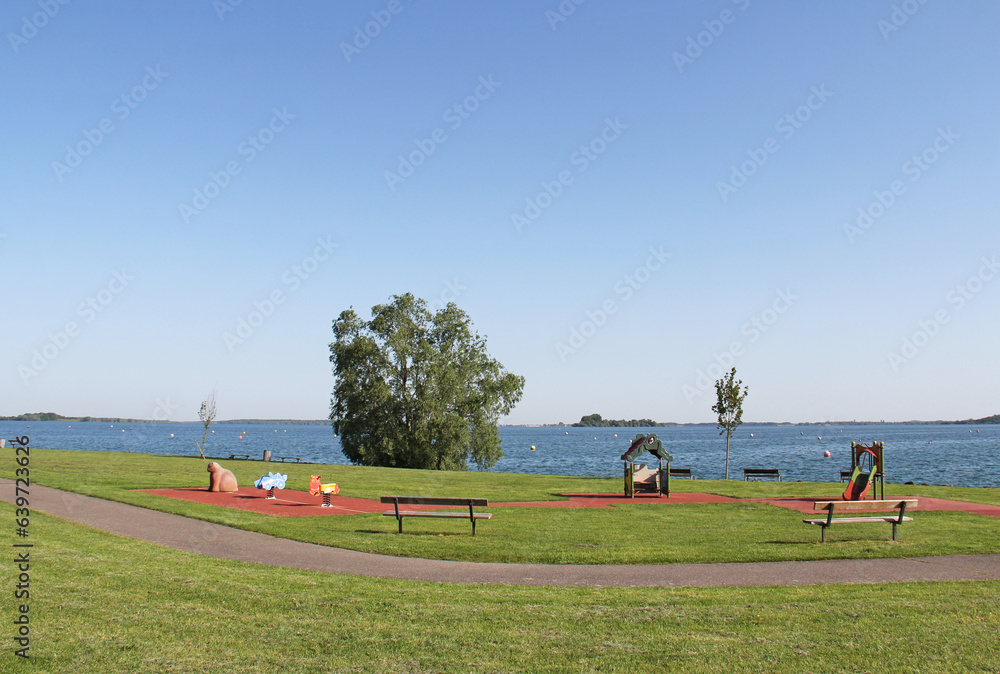 Lake of Der Chantecoq Giffaumont - Champaubert Champagne Grand Est France