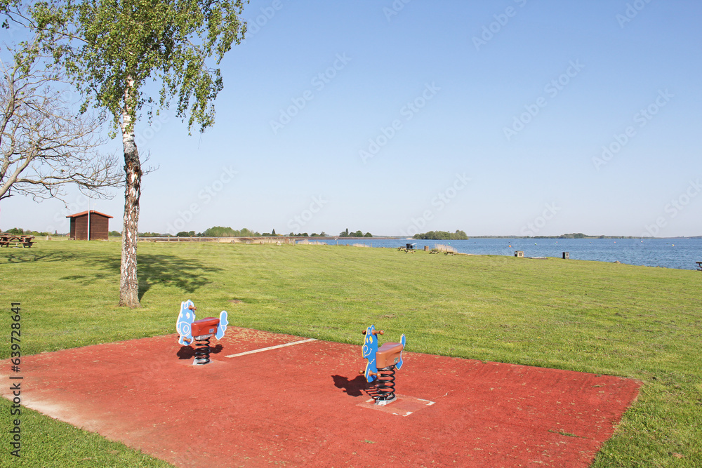 Lake of Der Chantecoq Giffaumont - Champaubert Champagne Grand Est France