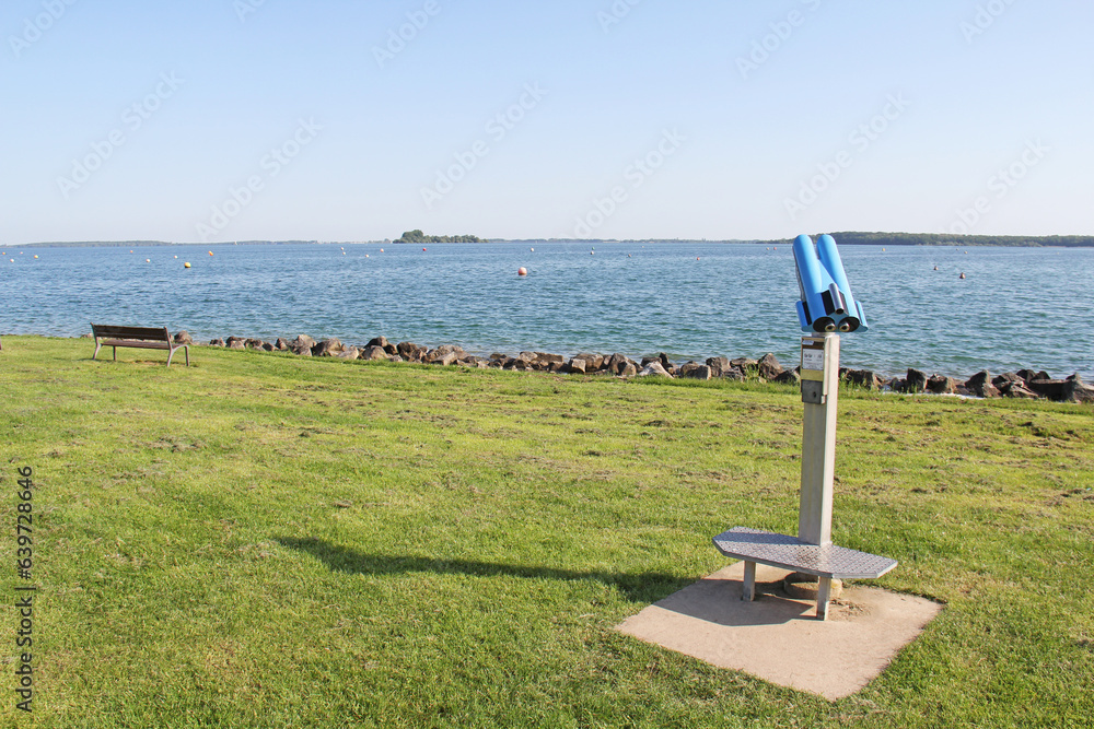 Lake of Der Chantecoq Giffaumont - Champaubert Champagne Grand Est France