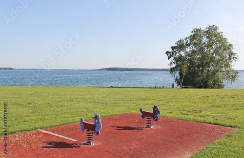 Obraz na płótnie Lake of Der Chantecoq Giffaumont - Champaubert Champagne Grand Est France w salonie