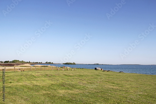 Obraz na płótnie Lake of Der Chantecoq Giffaumont - Champaubert Champagne Grand Est France w salonie