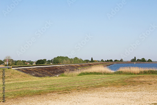 Obraz na płótnie Lake of Der Chantecoq Giffaumont - Champaubert Champagne Grand Est France w salonie
