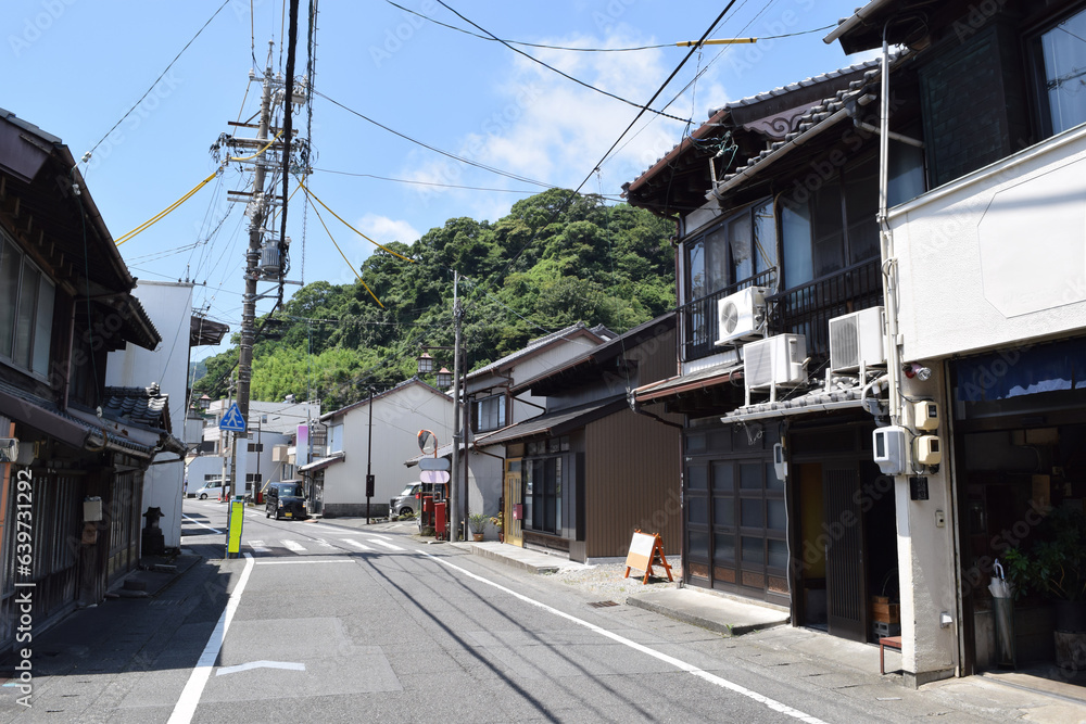 Old regidential area of Yui, Shimizu Ward, Shizuoka City, Shizuoka Prefecture, Japan Old regidential area of Yui, Shimizu Ward, Shizuoka City, Shizuoka Prefecture, Japan