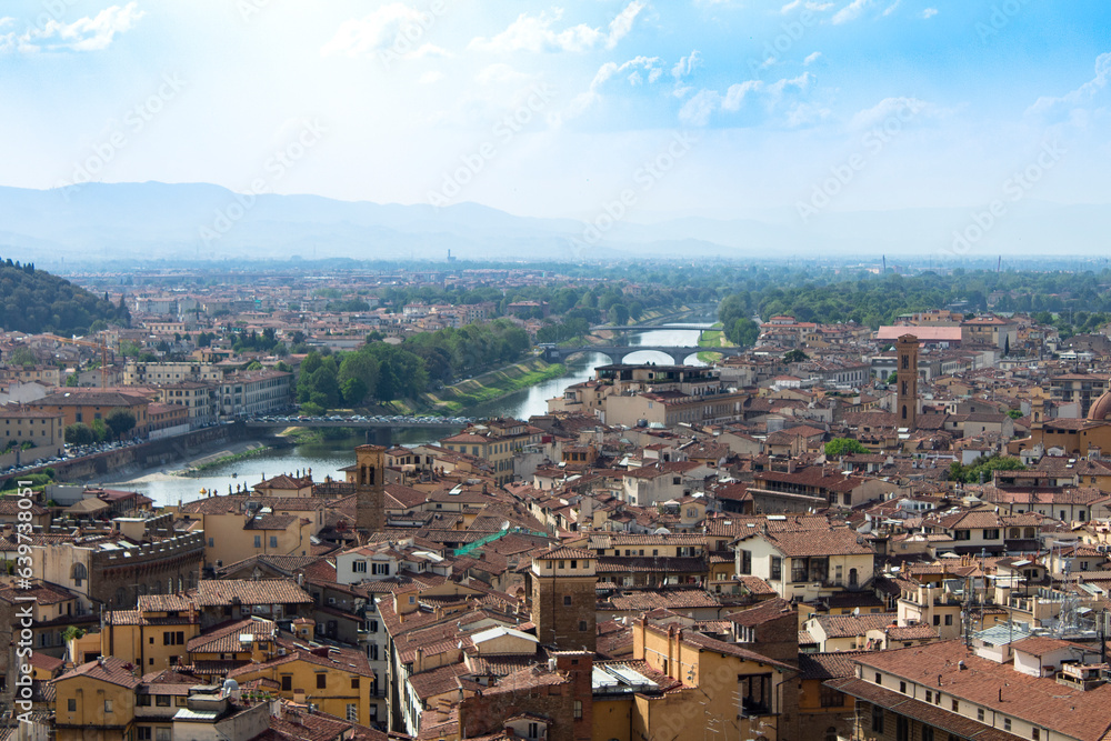 Panorama view of florence