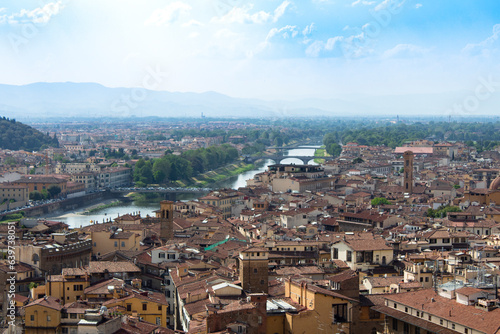 Panorama view of florence