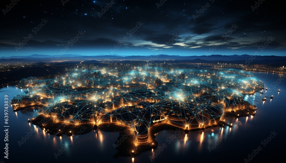 Obraz premium international connection.