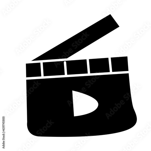 videographer of international youth day solid icon style