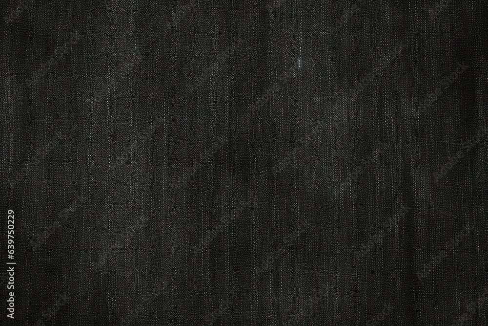 Fototapeta premium Black satin, linen textiles, jeans fabric curves wave lines background texture for web design , banner , business concept. Generative AI