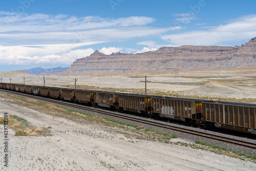 railway in the desert