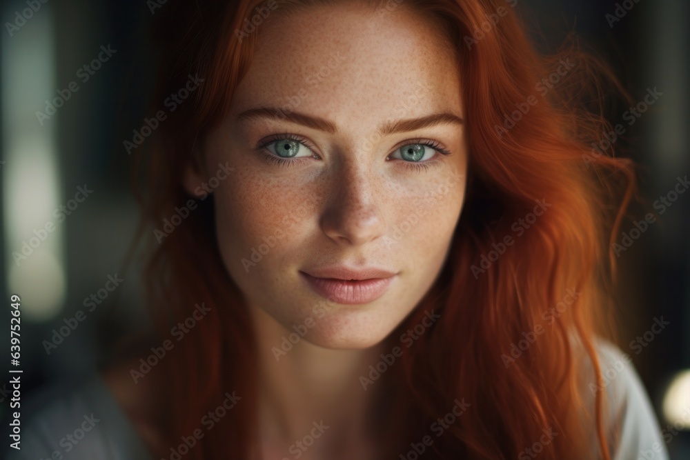 Close-up portrait of yong woman casual portrait of aucasian Asian portrait woman, Generative AI Close-up portrait of yong woman casual portrait of aucasian Asian portrait woman, Generative AI
