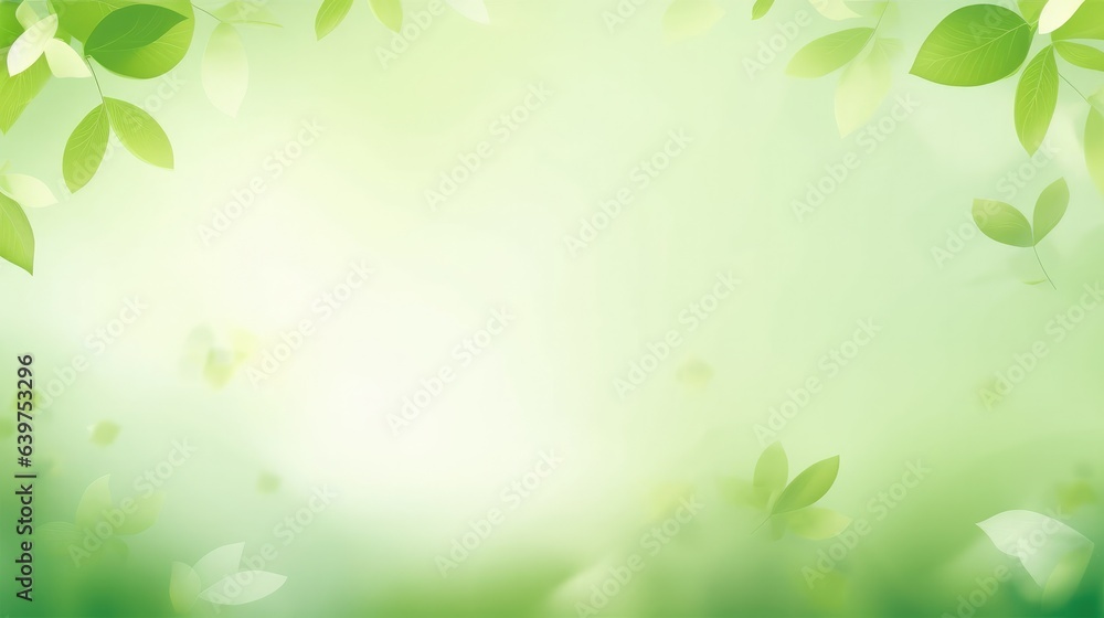 Background of nature green leaf in garden at summer using as spring background cover page environment ecology or greenery wallpaper, Generative AI Background of nature green leaf in garden at summer using as spring background cover page environment ecology or greenery wallpaper, Generative AI