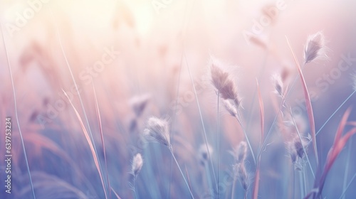 Spring flowers texture pink and purple background , Generative AI
