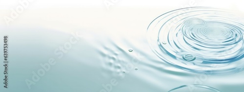 Water splash isolated on white background