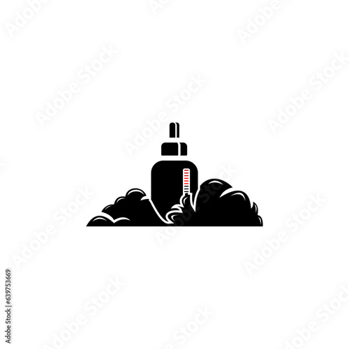 vape logo vector illustration