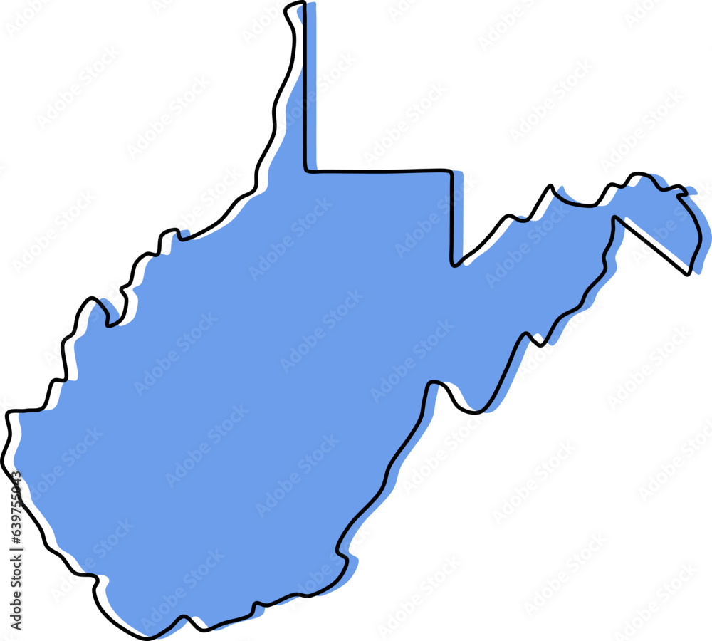 west virginia map, west virginia vector stylized, west virginia outline stylized, west virginia west virginia map, west virginia vector stylized, west virginia outline stylized, west virginia