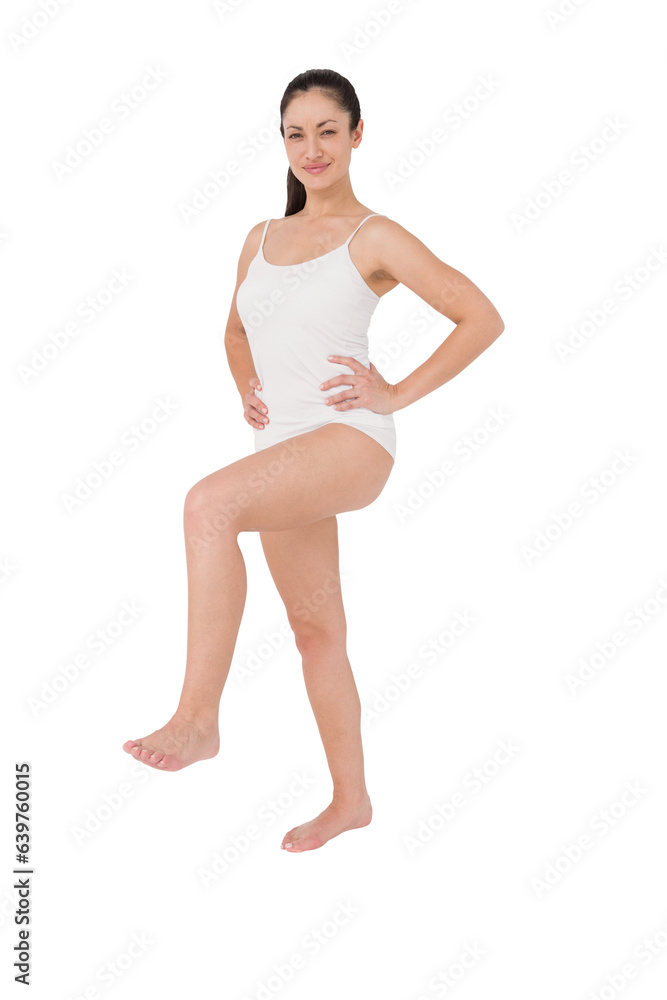 Digital png photo of caucasian woman walking on transparent background Digital png photo of caucasian woman walking on transparent background