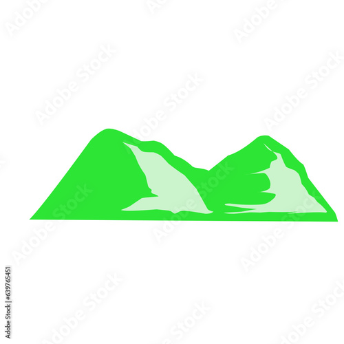 Green mountain flat style 