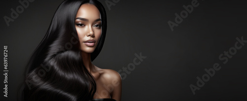 Beauty black hair women for hair care product 