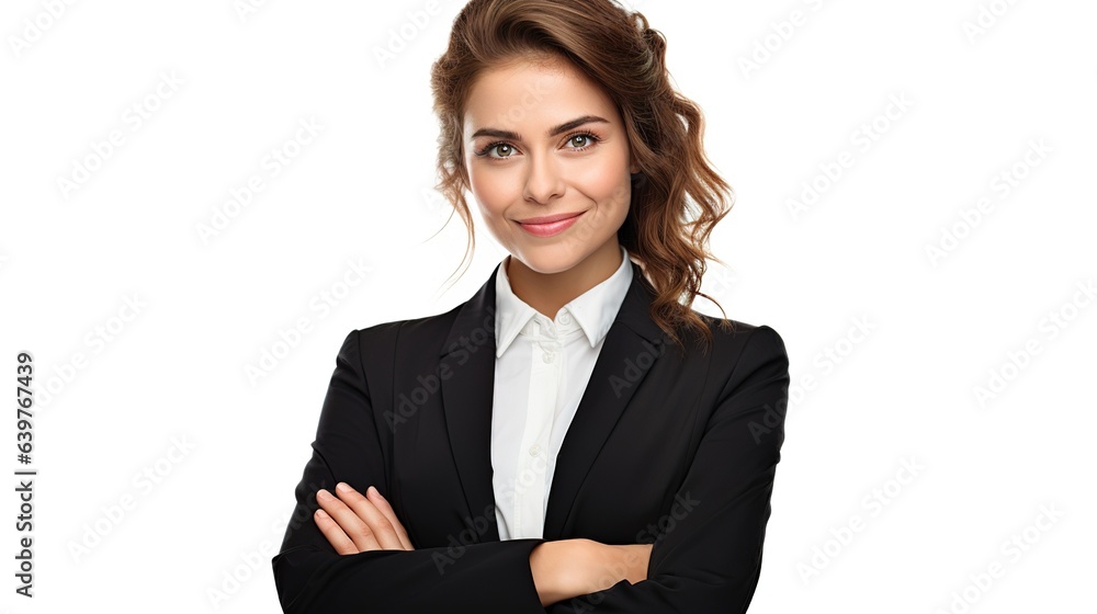Portrait of a businesswoman. generative ai Portrait of a businesswoman. generative ai
